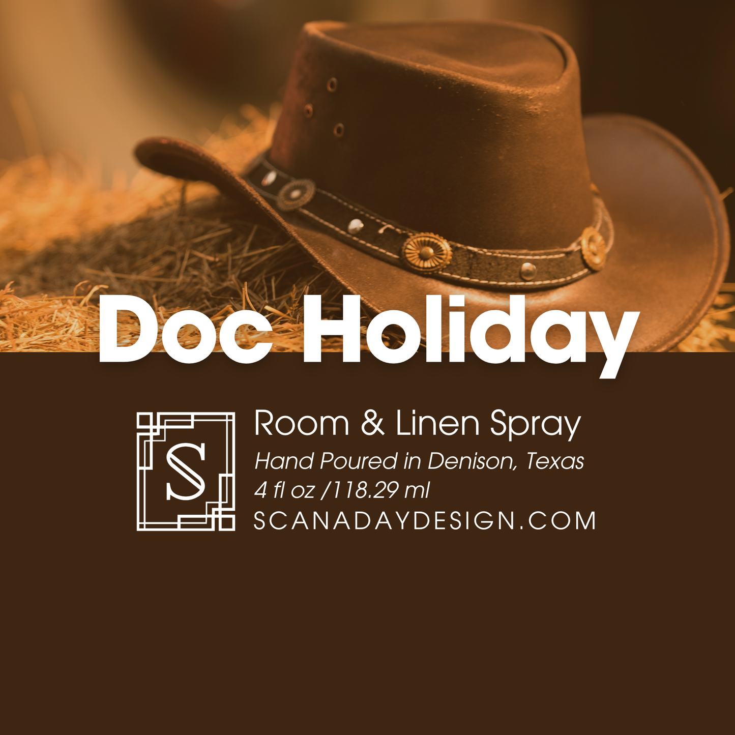Doc Holliday | Room & Linen Spray - 4oz