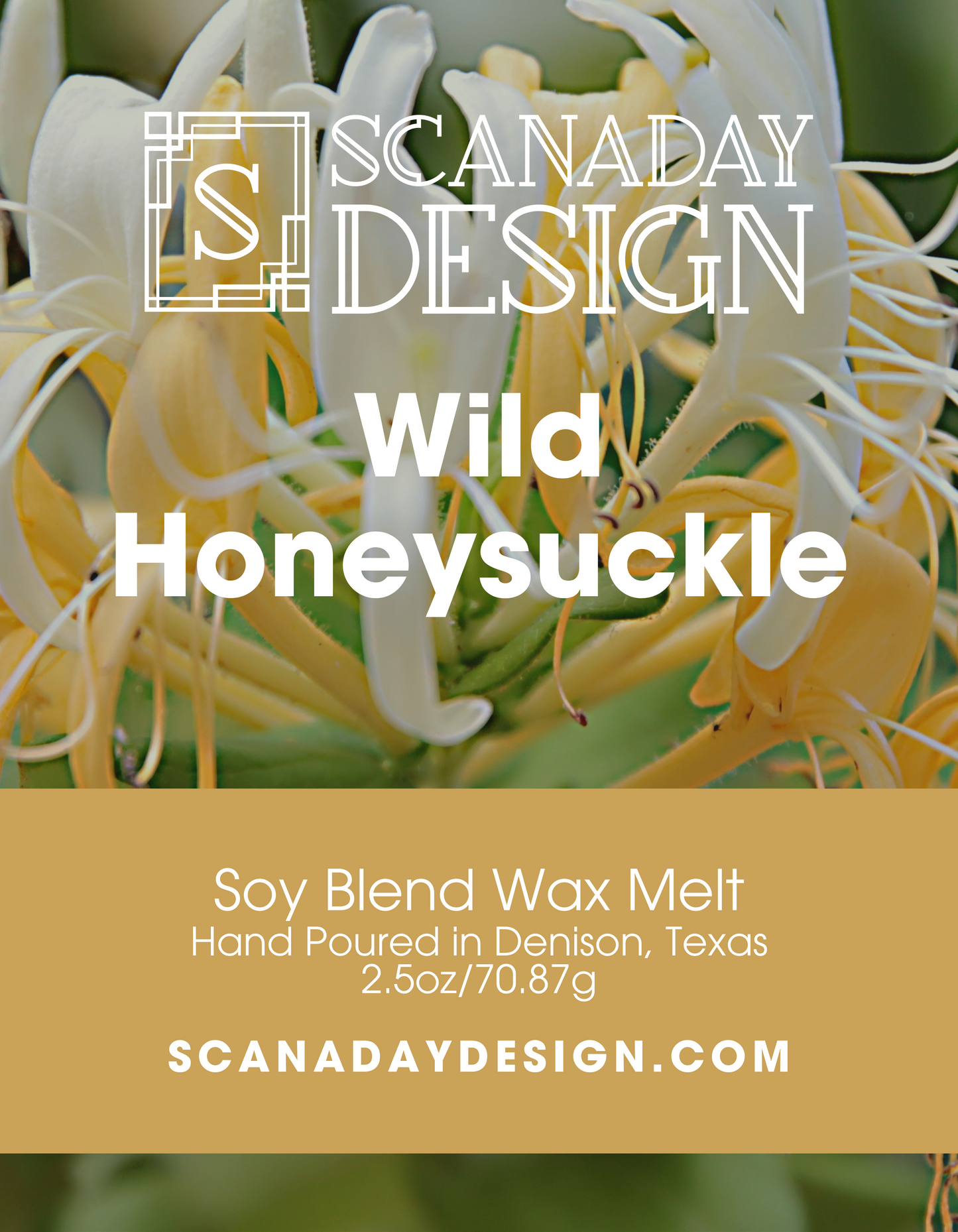Wild Honeysuckle Wax Melt 2.5oz