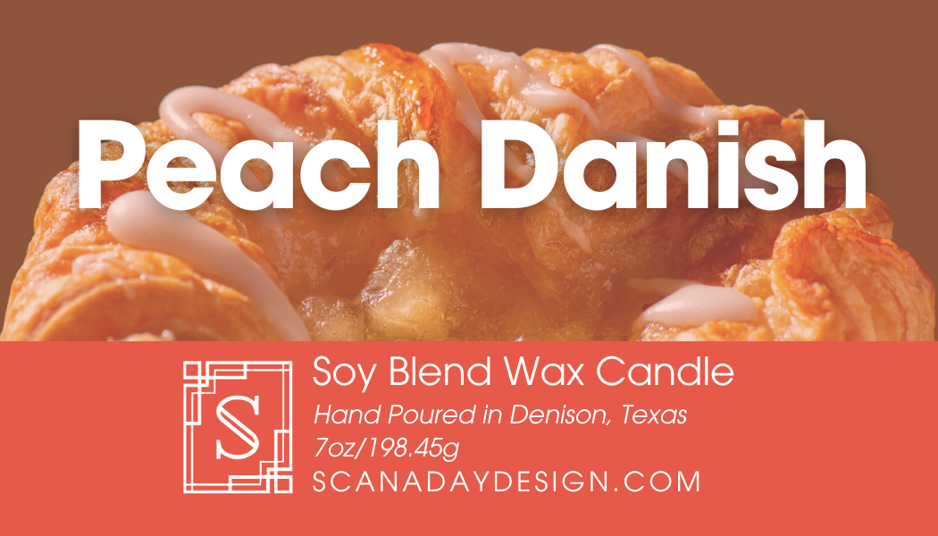 Peach Danish 7oz