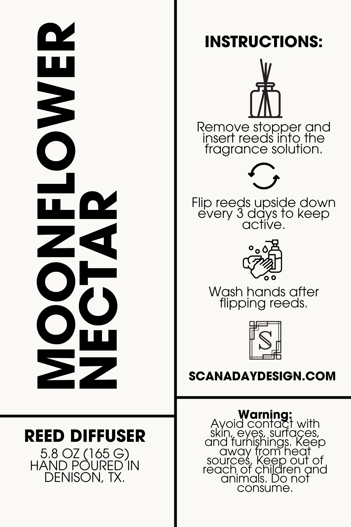 Moonflower Nectar | Reed Diffuser