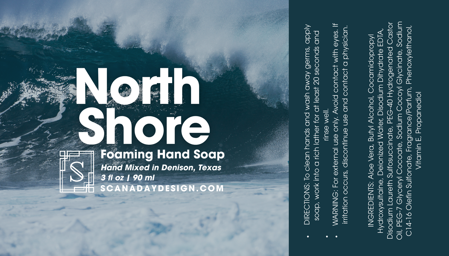 North Shore | 8oz Foaming Hand Soap