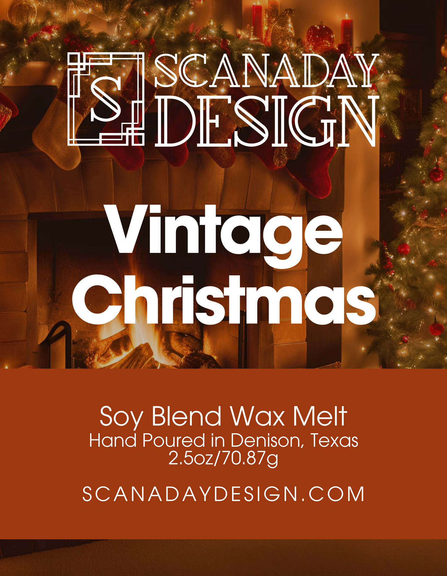 Vintage Christmas | Soy Blend Wax Melt 2.5oz