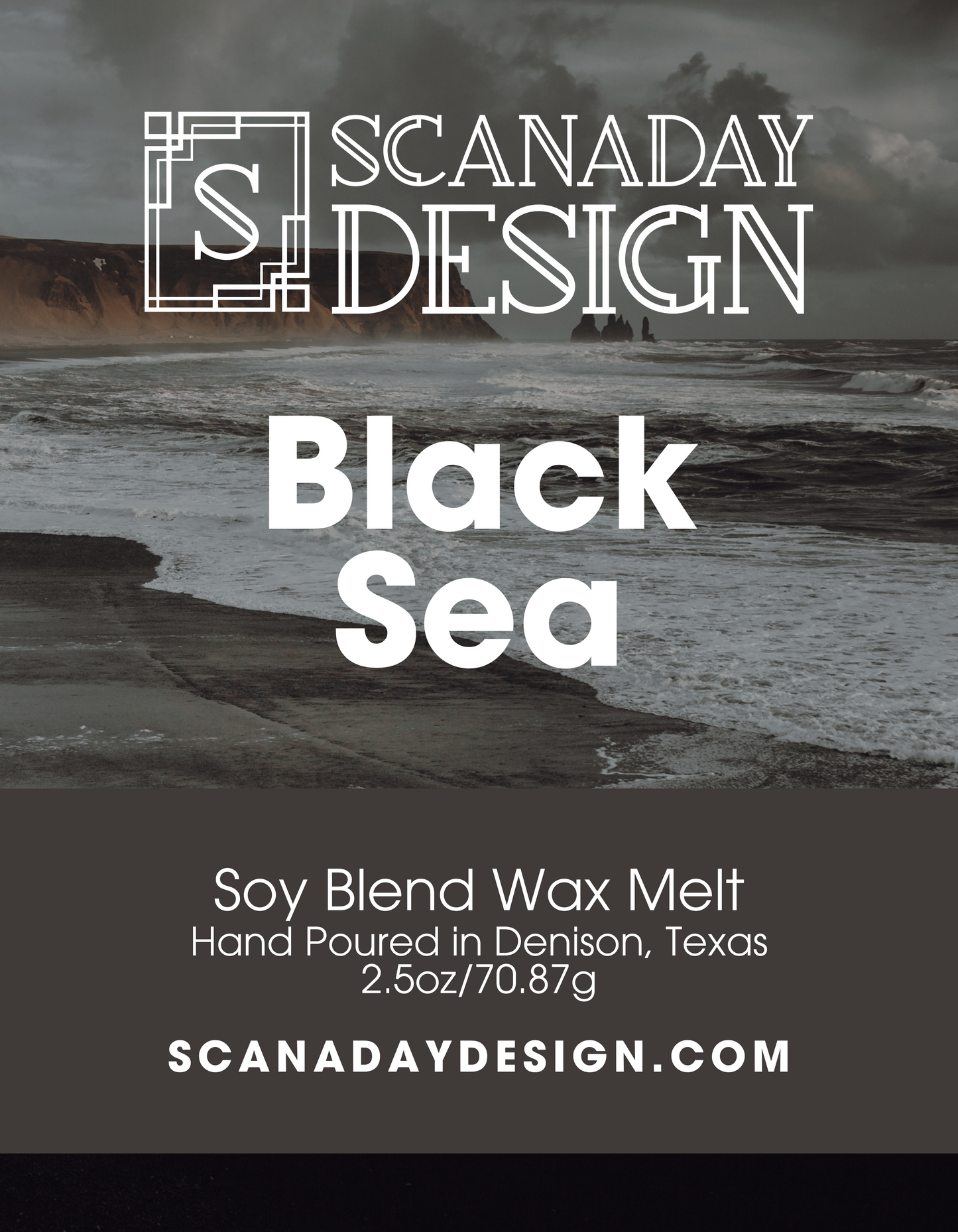 Black Sea Wax Melt 2.5oz