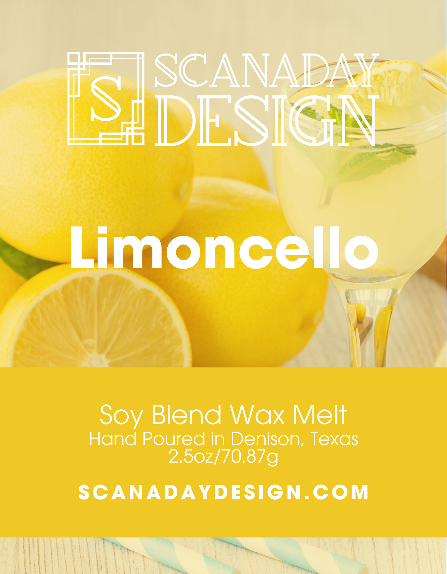 Limoncello Wax Melt 2.5oz