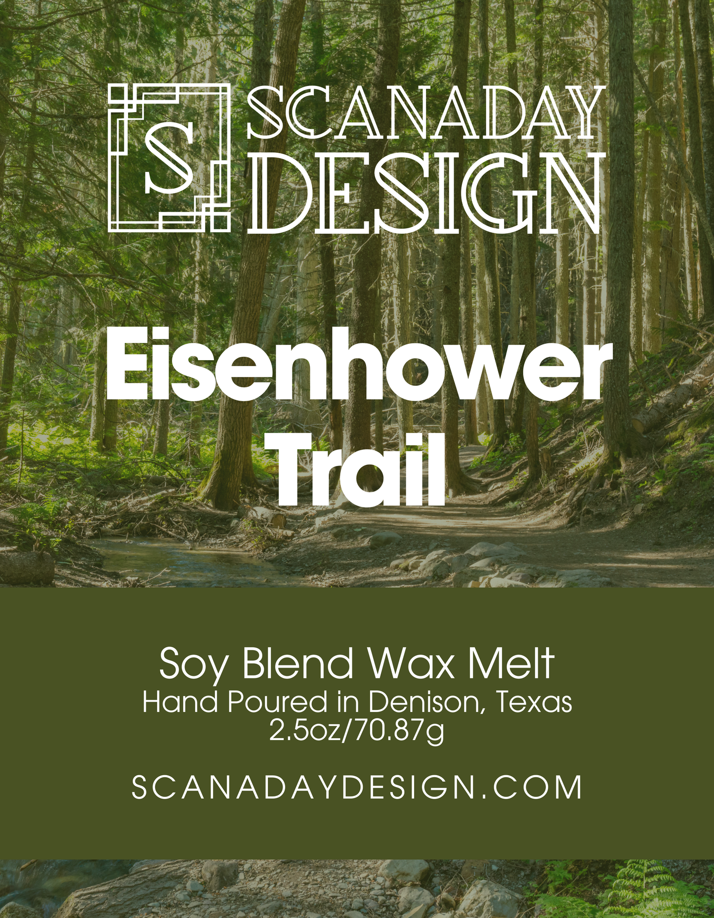 Eisenhower Trail | Soy Blend Wax Melt 2.5oz