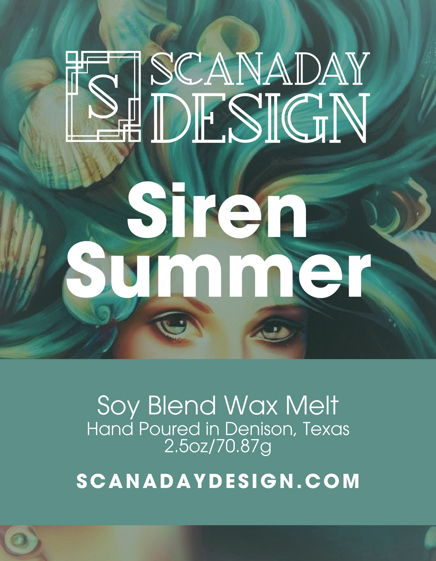Siren Summer Wax Melt 2.5oz
