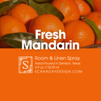 Fresh Mandarin | Room & Linen Spray - 4oz
