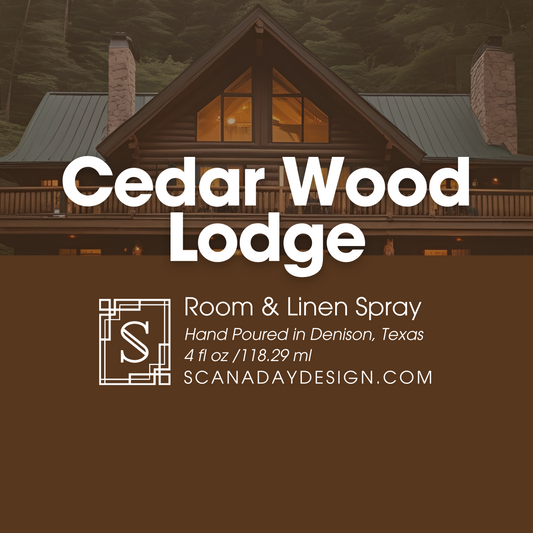 Cedarwood Lodge | Room & Linen Spray - 4oz