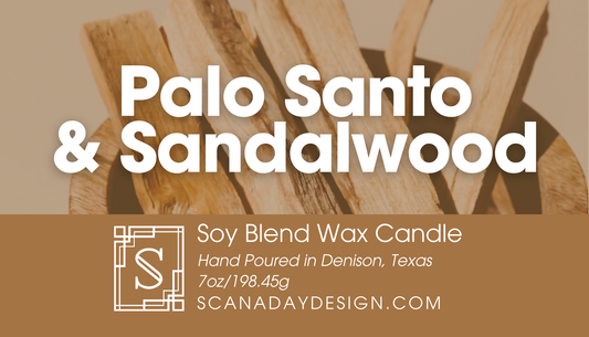 Palo Santo & Sandalwood | 7oz