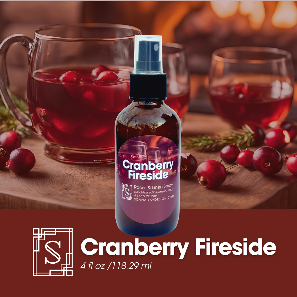 Cranberry Fireside | Room & Linen Spray - 4oz