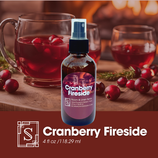 Cranberry Fireside | Room & Linen Spray - 4oz
