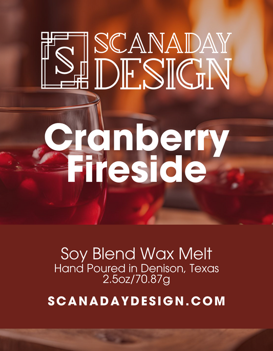 Cranberry Fireside Wax Melt 2.5oz
