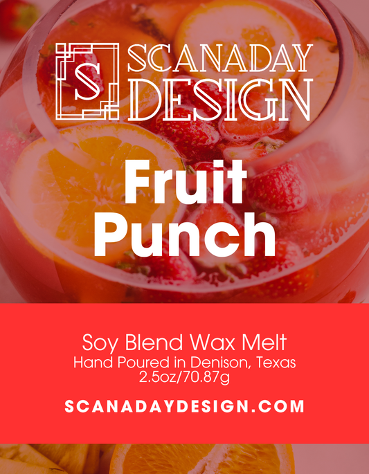 Fruit Punch Wax Melt 2.5oz