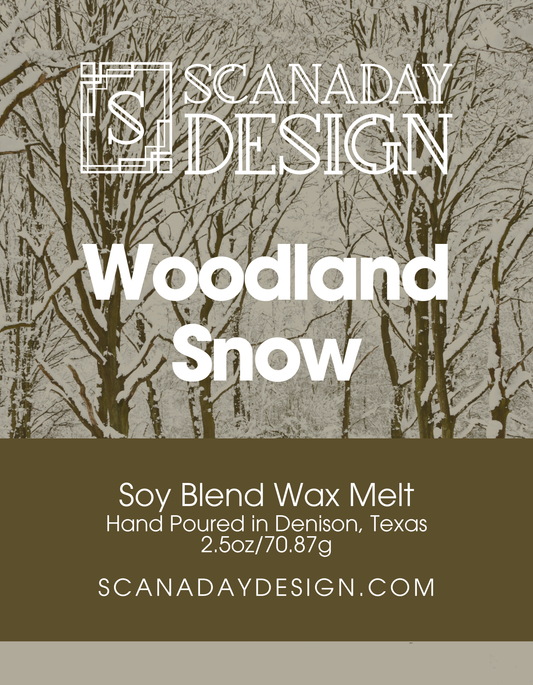 Woodland Snow  | Soy Blend Wax Melt 2.5oz