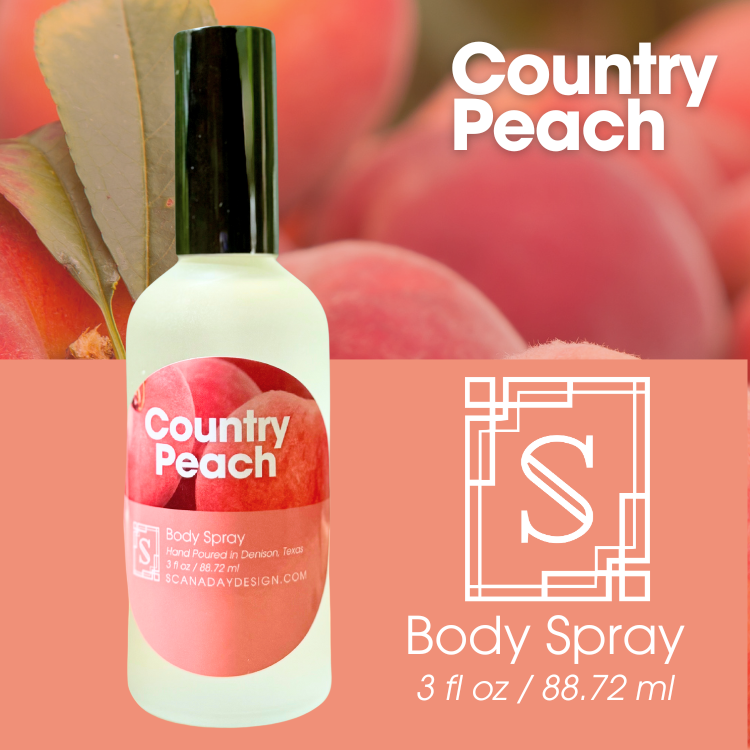Country Peach | Body Spray - 3oz