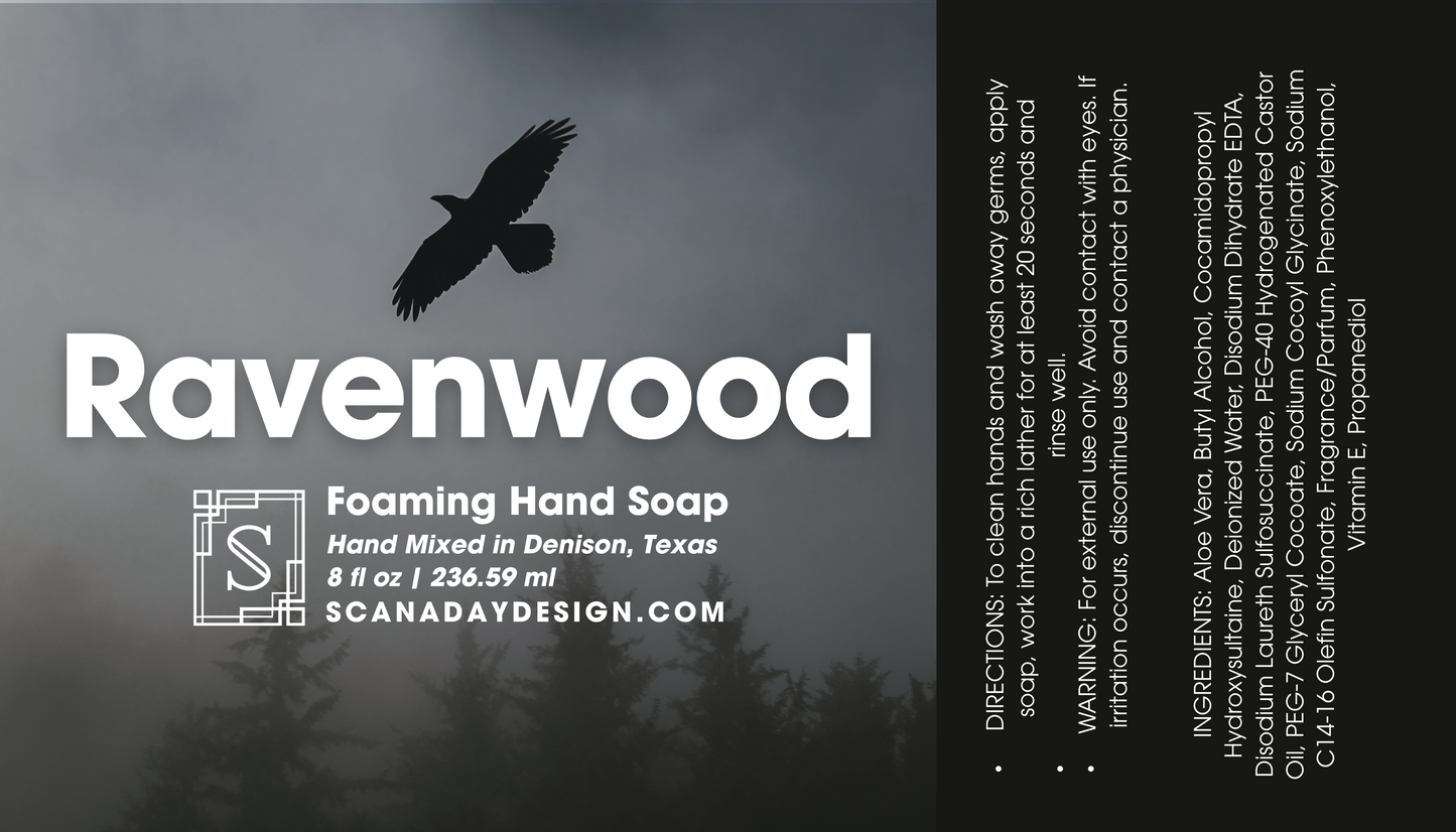 Ravenwood | 8oz Foaming Hand Soap