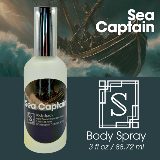 Sea Captain | Body Spray - 3oz