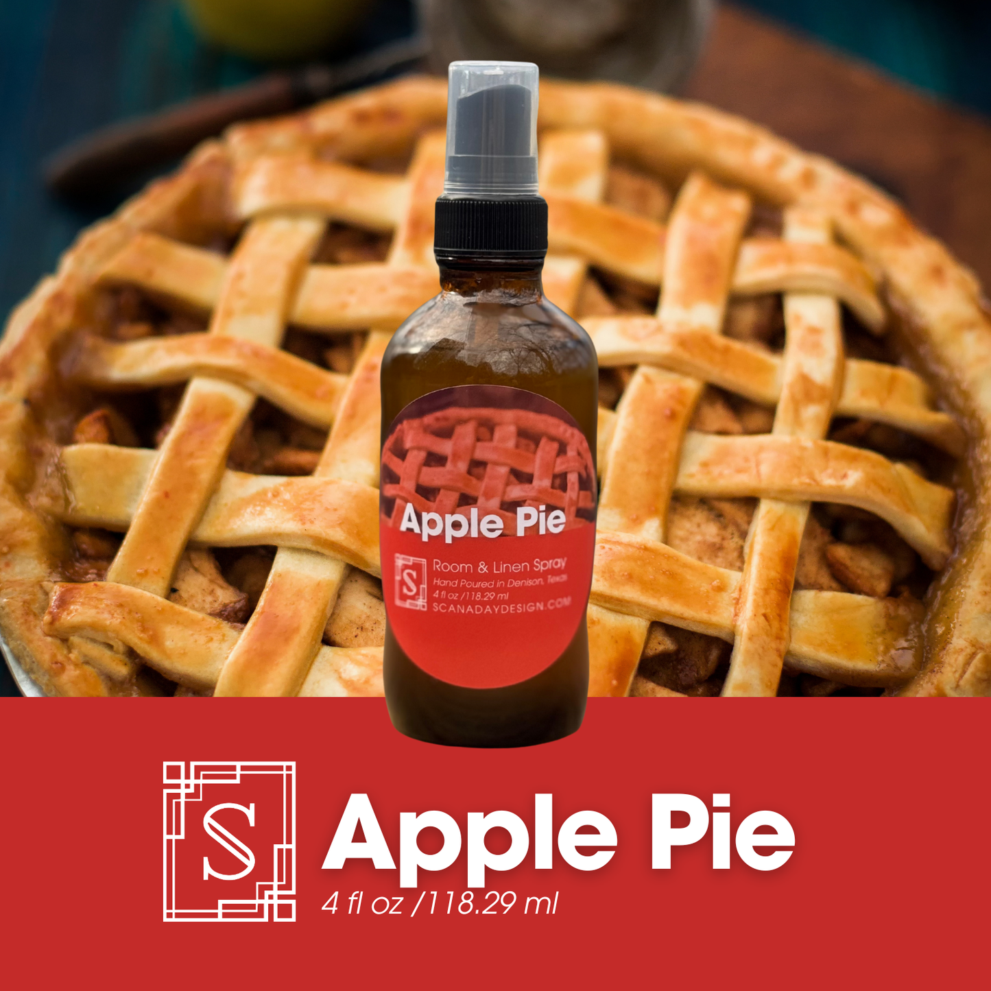 Apple Pie | Room & Linen Spray - 4oz
