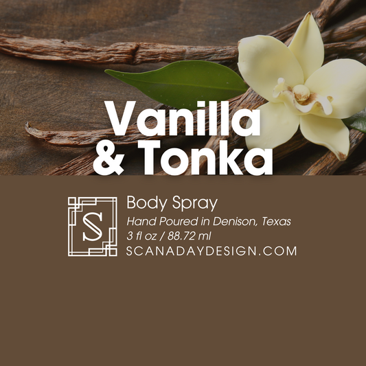 Vanilla & Tonka | Body Spray - 3oz