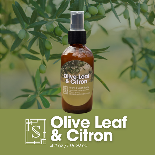 Olive Leaf & Citron | Room & Linen Spray - 4oz