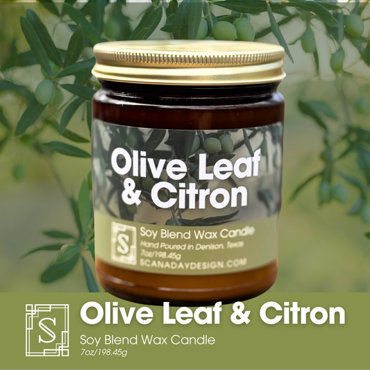 Olive Leaf & Citron | 7oz