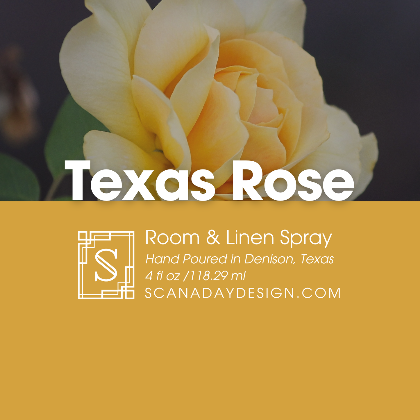 Texas Rose | Room & Linen Spray - 4oz